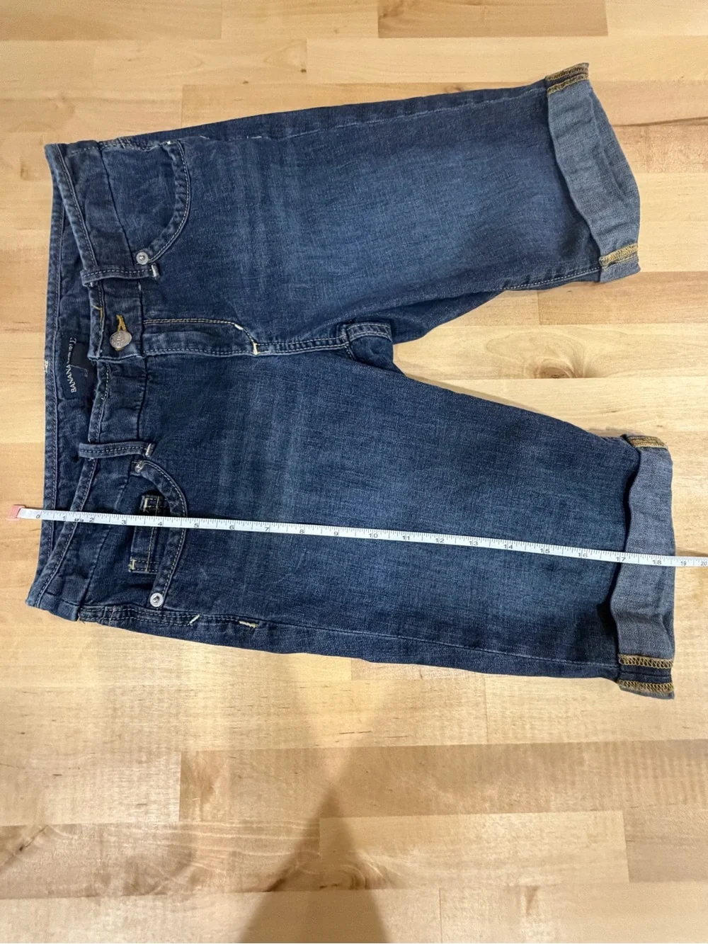 Banana Republic Long Denim Jean Shorts